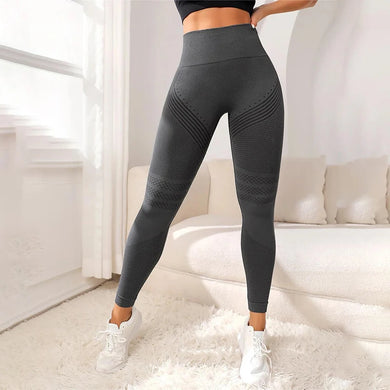 Women's High-Waist Seamless Fitness Leggings